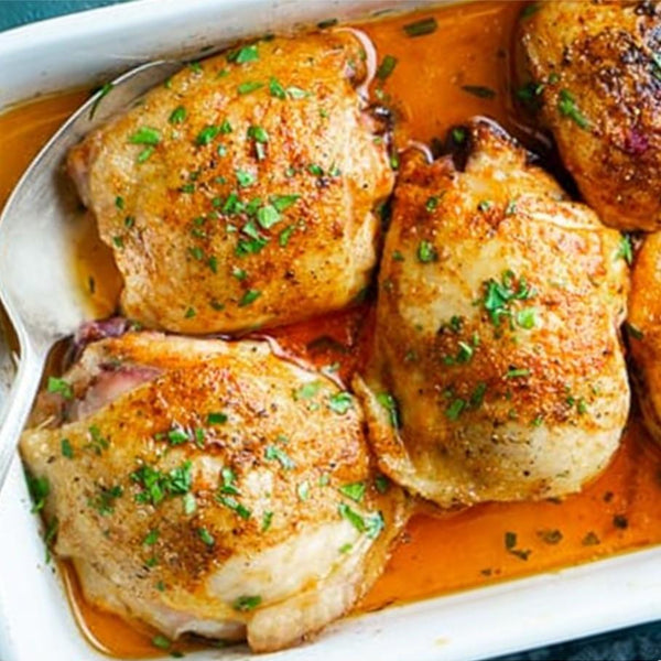 Trutros cortos de pollo saludable