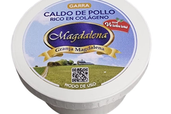Caldo de pollo  |  Garra con verduras