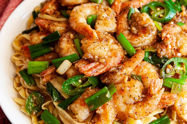 CAMARONES AL JENGIBRE