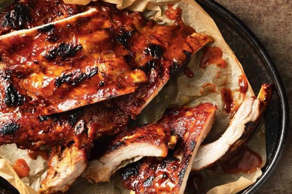 COSTILLAR DE CERDO AL BOURBON