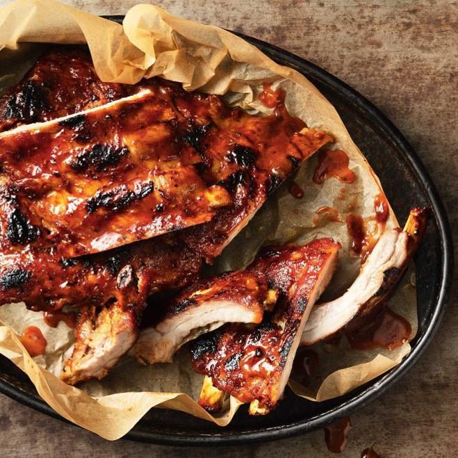 COSTILLAR DE CERDO AL BOURBON