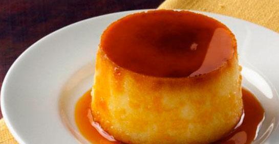 Flan de leche casero (4 personas)