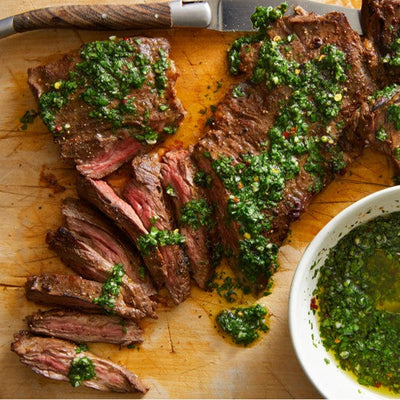 FLAT IRON AL CHIMICHURRI PAMPEANO