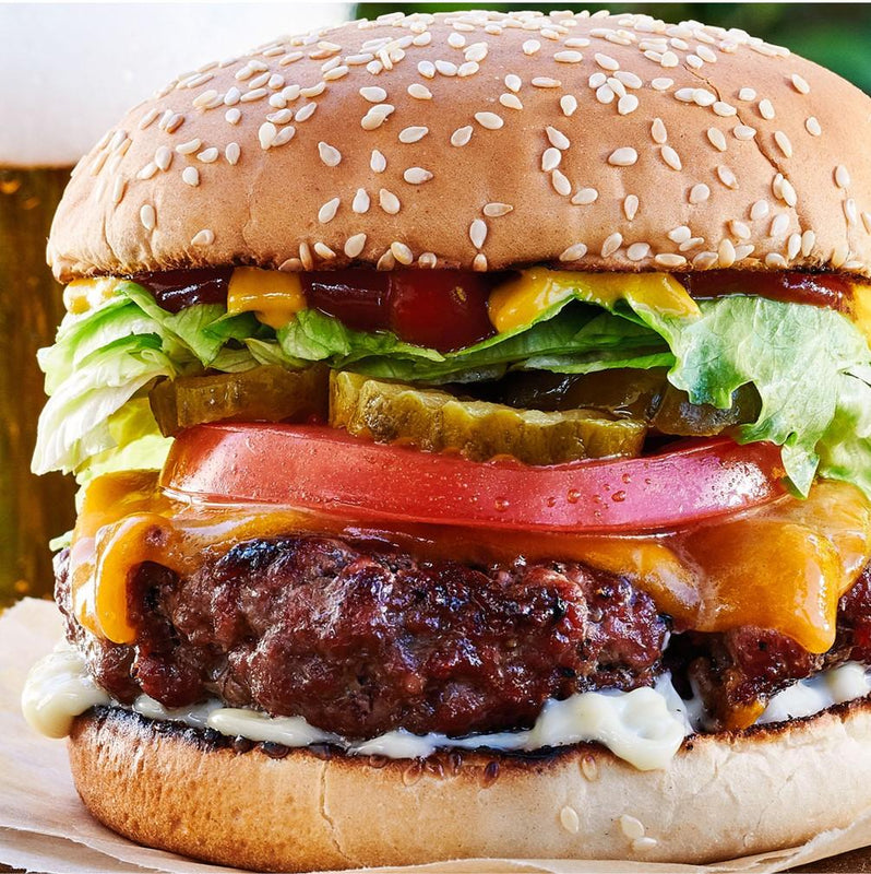 HAMBURGUESAS CON SABOR A FAJITAS