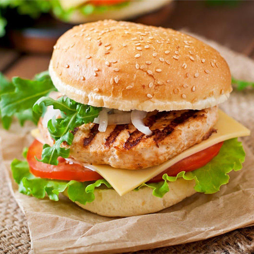 HAMBURGUESAS DE POLLO