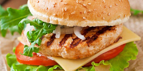 HAMBURGUESAS DE POLLO