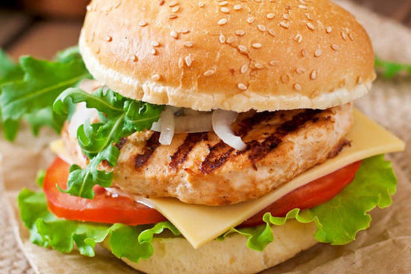 HAMBURGUESAS DE POLLO