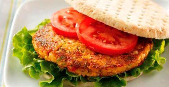 Hamburguesas vegetarianas (4 personas)