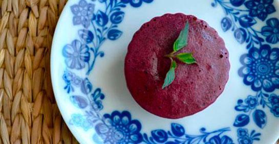 Helado de tofu y arándanos (4 personas)