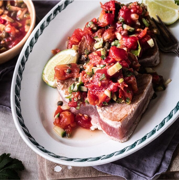 Medallones de Atún Gourmet y Saludable para San Valentín