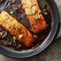 PARA LA MAMÁ LIGHT: SALMÓN JUGOSO A LA PLANCHA