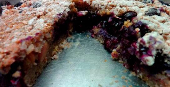 Pastel de Quinoa de Manzanas y Arándanos (6 personas)