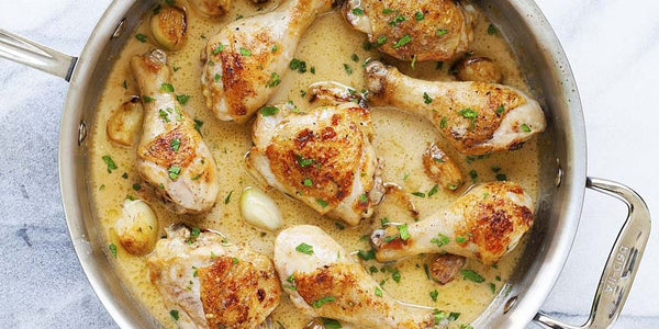 POULET À LA CRÈME