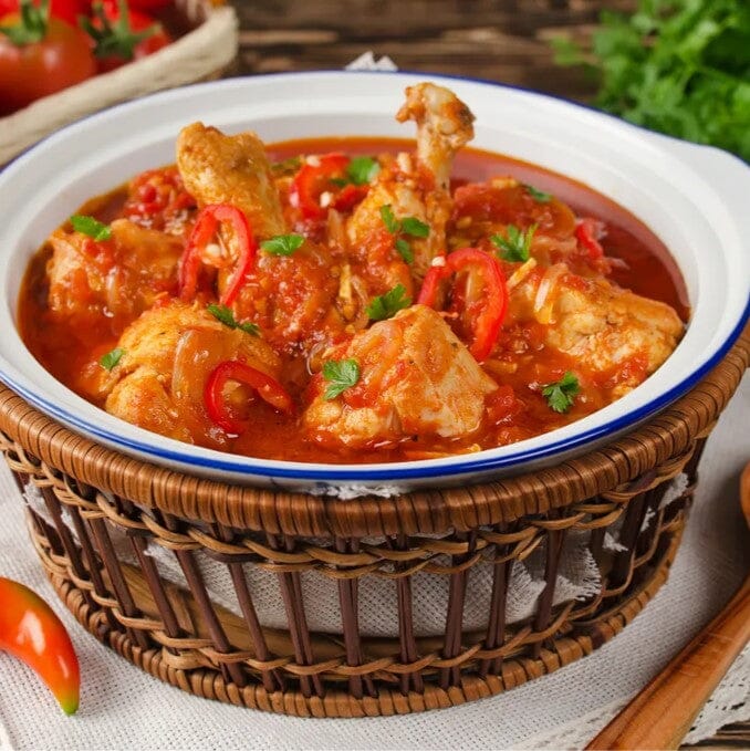 POLLO CHILLANEJO A LA CACEROLA