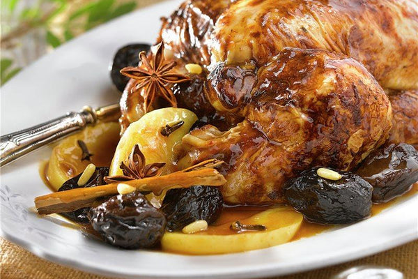 POLLO RELLENO AL JEREZ