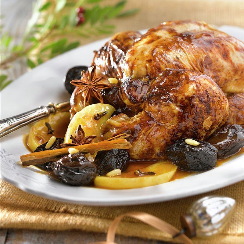 POLLO RELLENO AL JEREZ