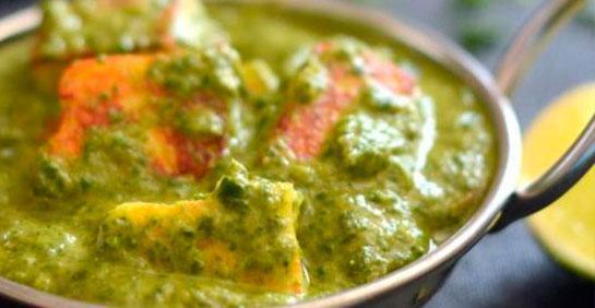 Pollo verde al estilo indio ( 4 personas)