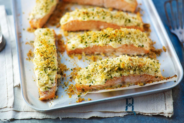 SALMÓN A LA PARMESANA