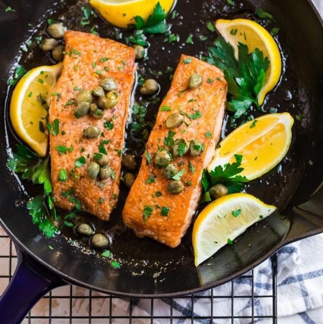 SALMÓN MEUNIÈRE