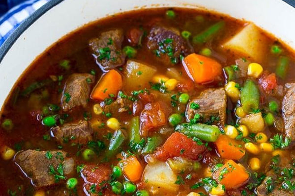 SOPA DE CARNE A LA ANTIGUA