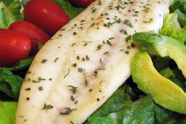 TILAPIA PROVENZAL A LA PLANCHA