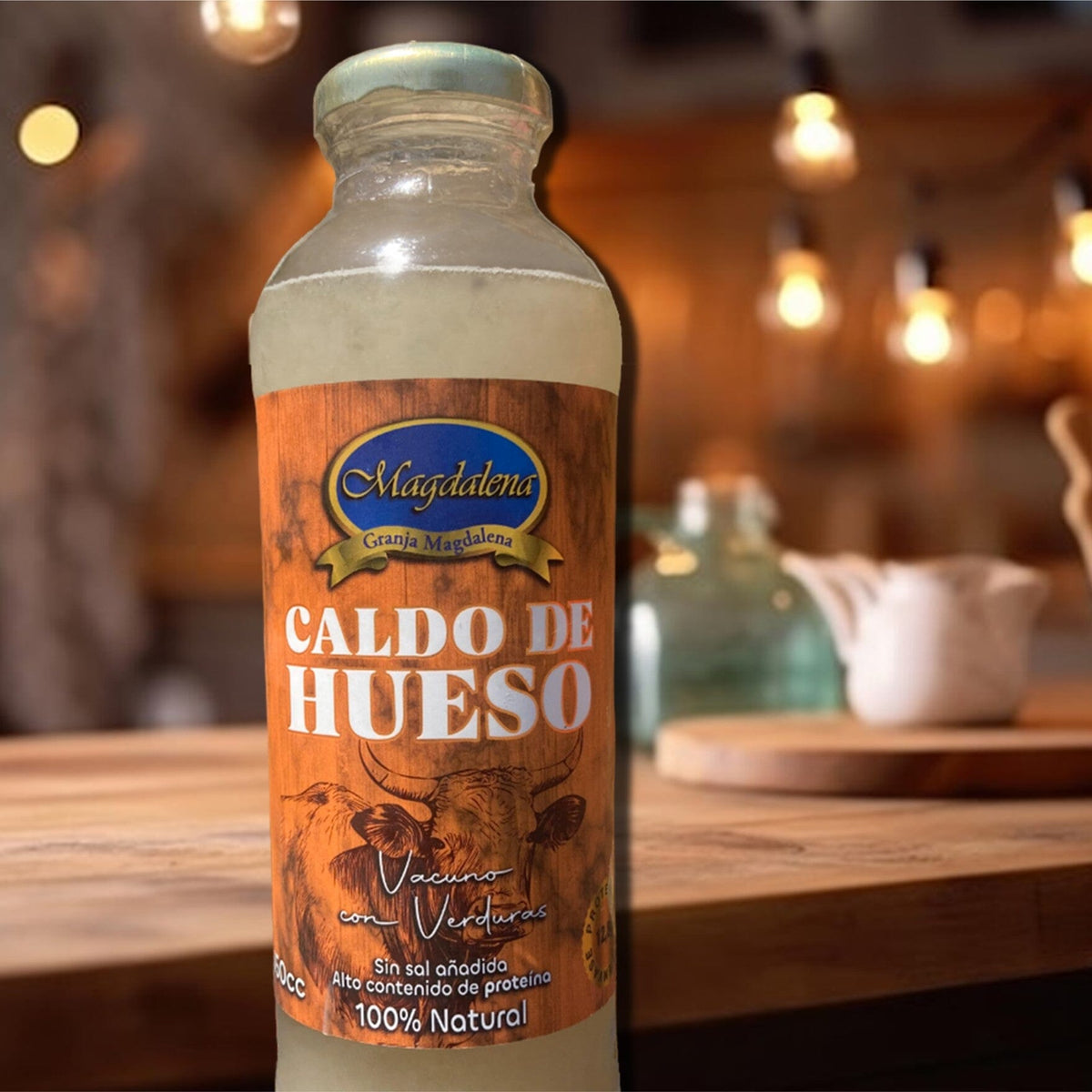 Caldo de hueso de vacuno