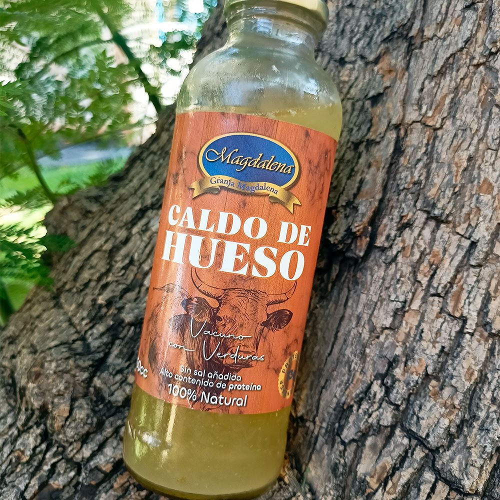 Caldo de hueso de vacuno