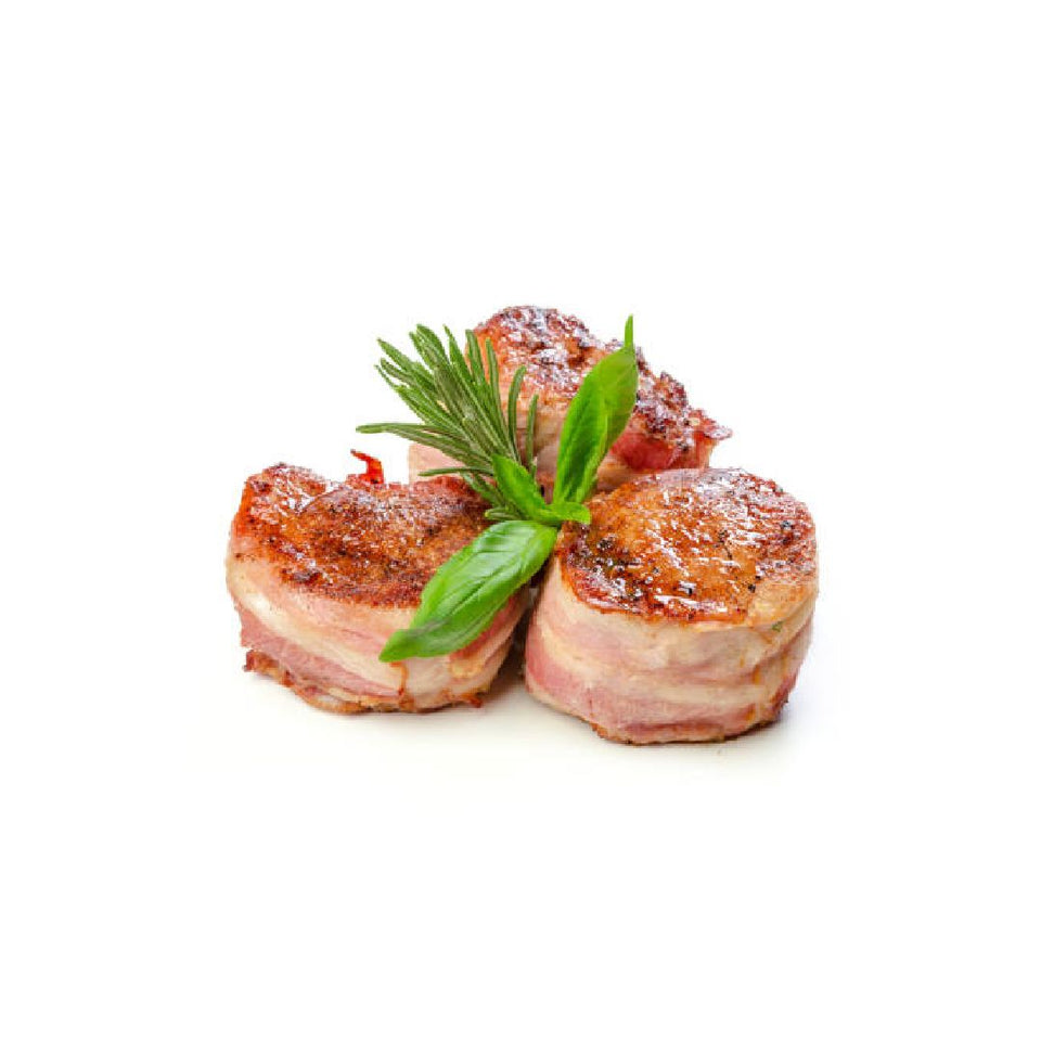 Medallones de filete con tocino | 2 unidades de 180 g cada una (aprox)