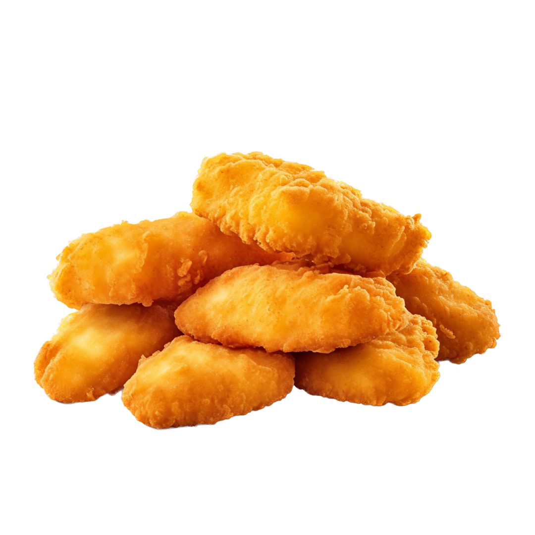 Nuggets de pollo crocantes