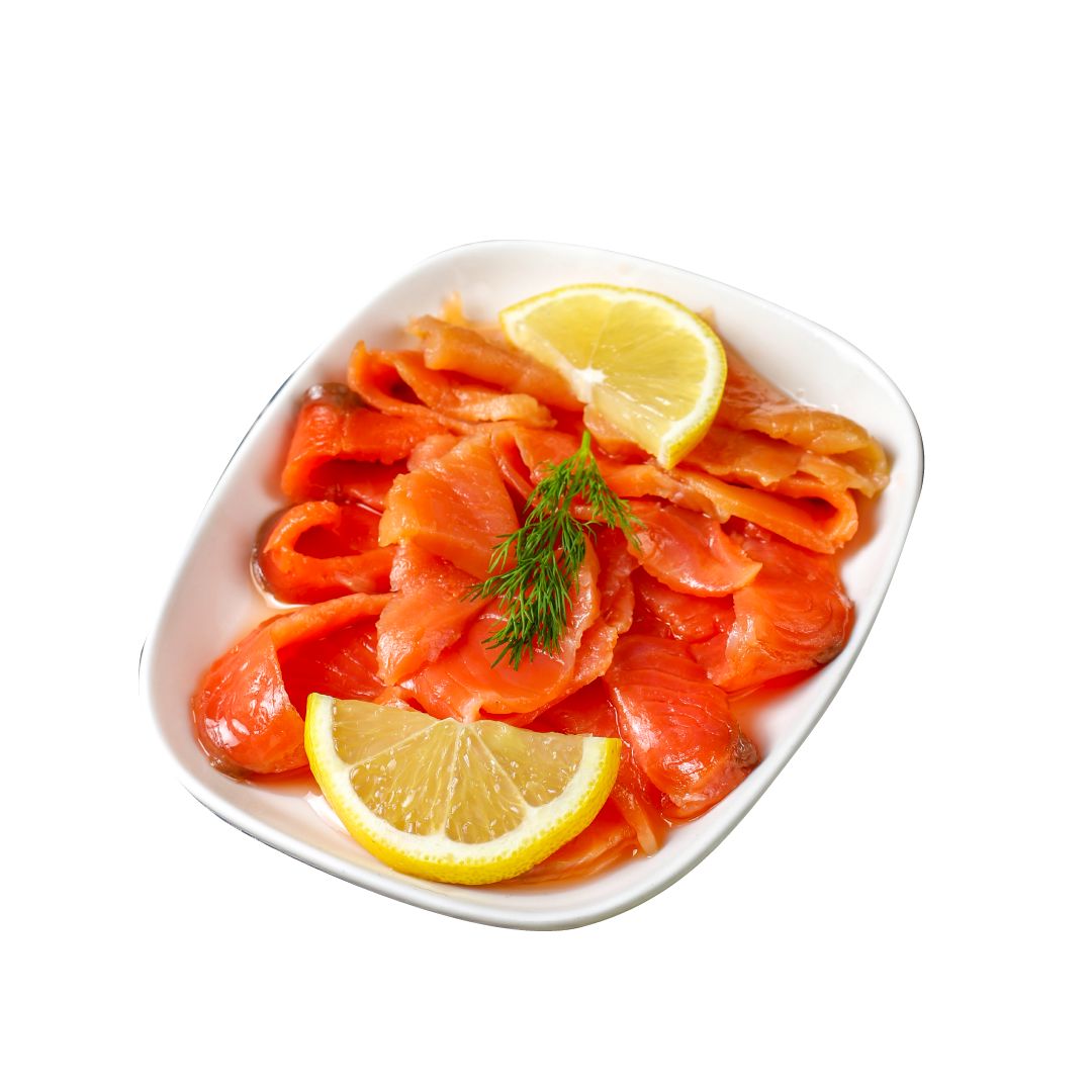 Trucha ahumada laminada