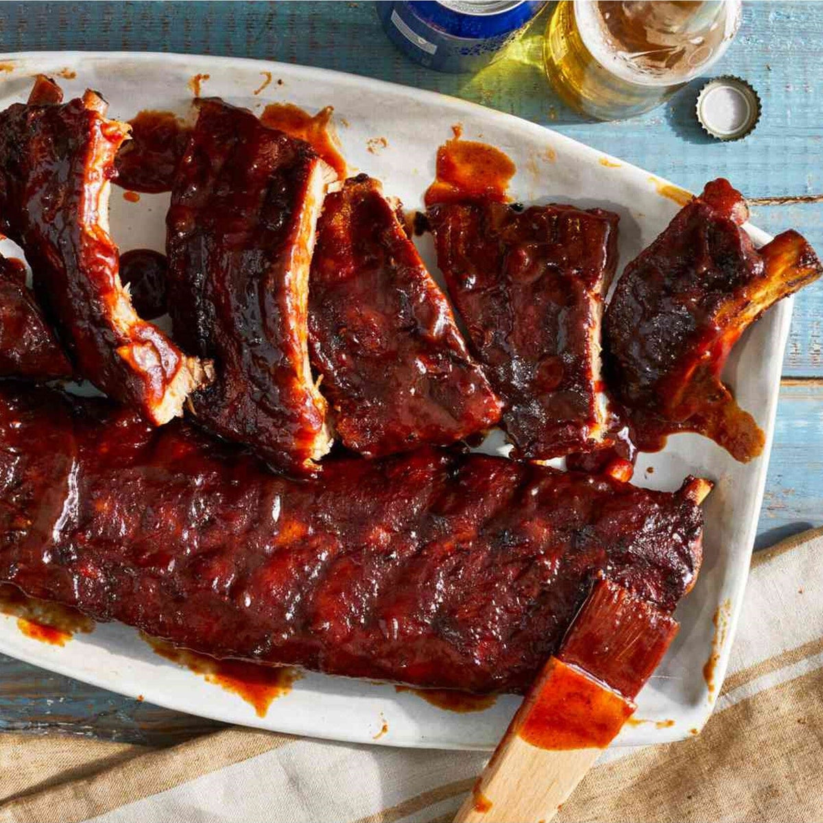 Baby back ribs en salsa BBQ | Desde 700 g (aprox)