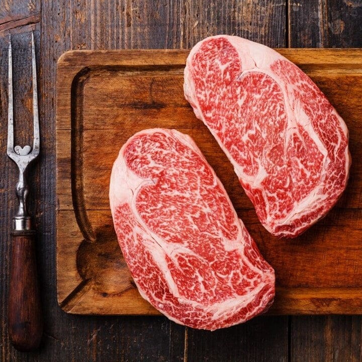 Bistecs de Asiento de Wagyú | 6 unidades de 120 g cada una (aprox)