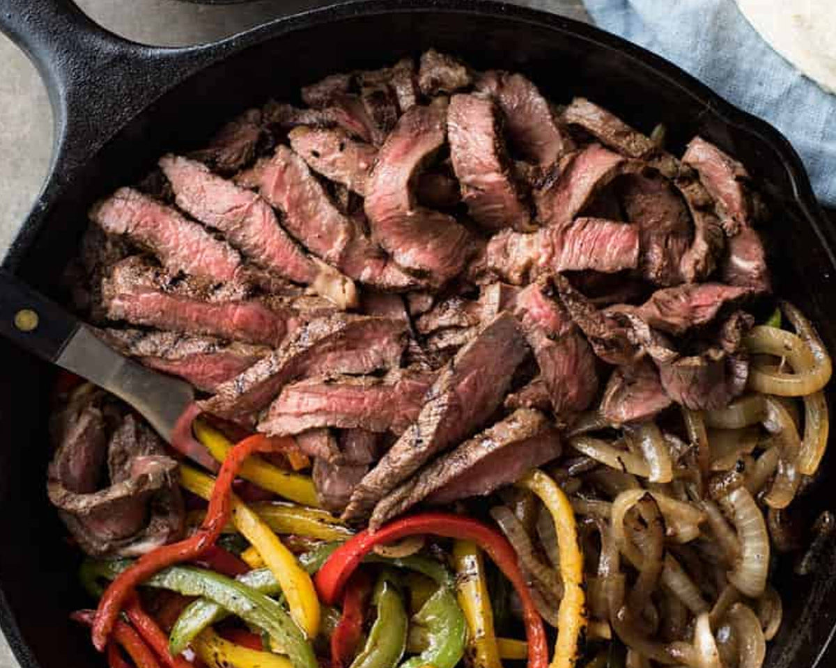 Carne cortada en juliana