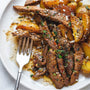 Carne cortada en juliana