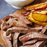 Carne cortada en juliana