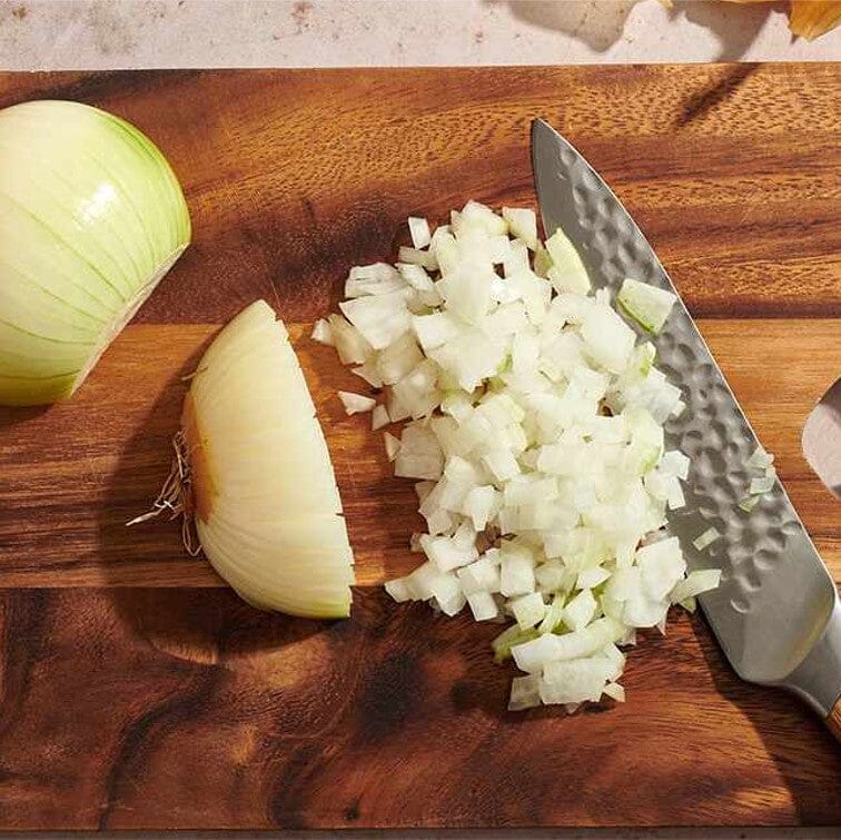 Cebolla picada en cubo | 500 g (aprox)