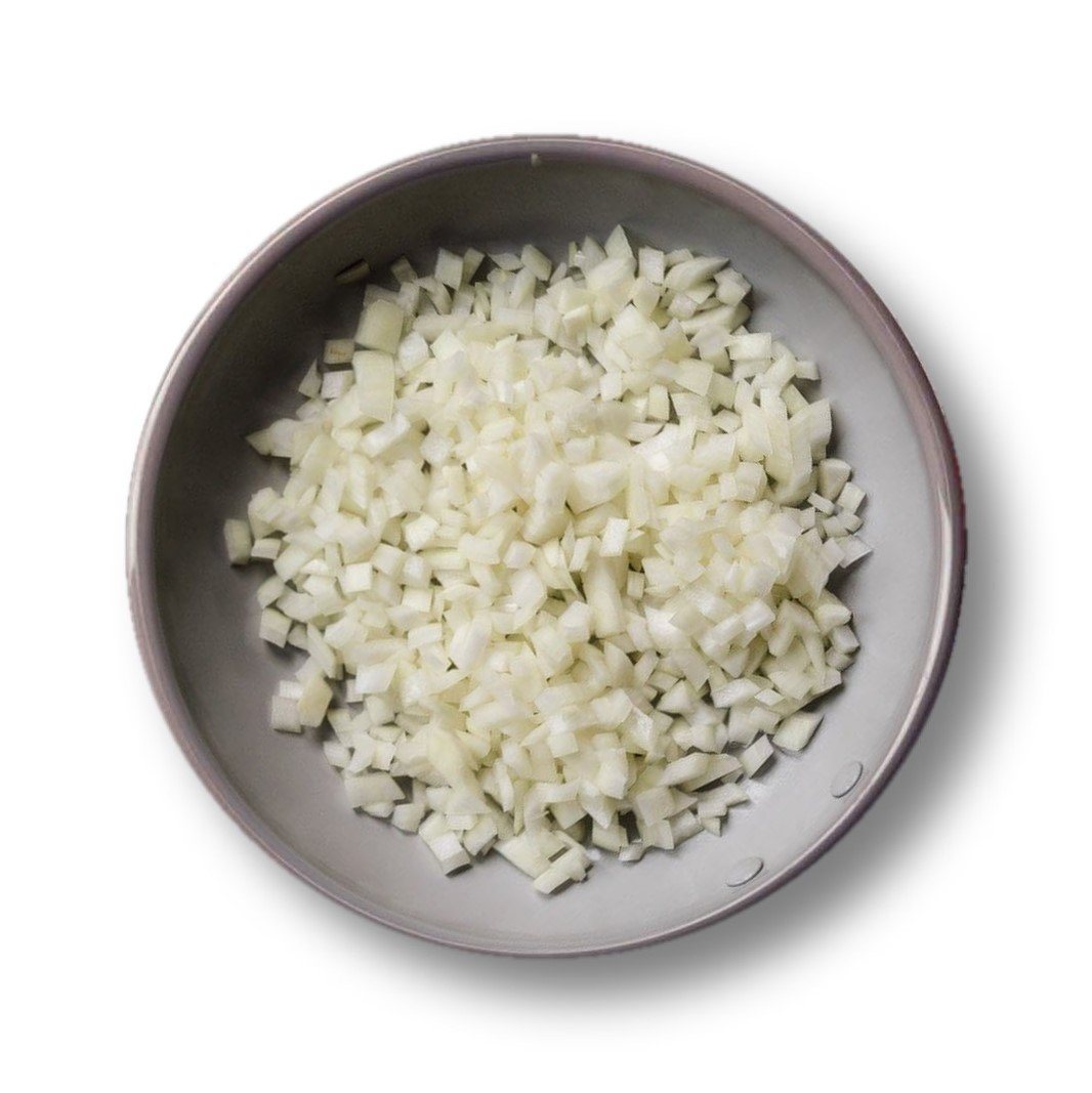 Cebolla picada en cubo | 500 g (aprox)