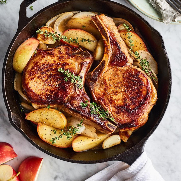 Chuletas de centro de cerdo | 800 g (aprox)