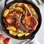Chuletas de centro de cerdo | 800 g (aprox)
