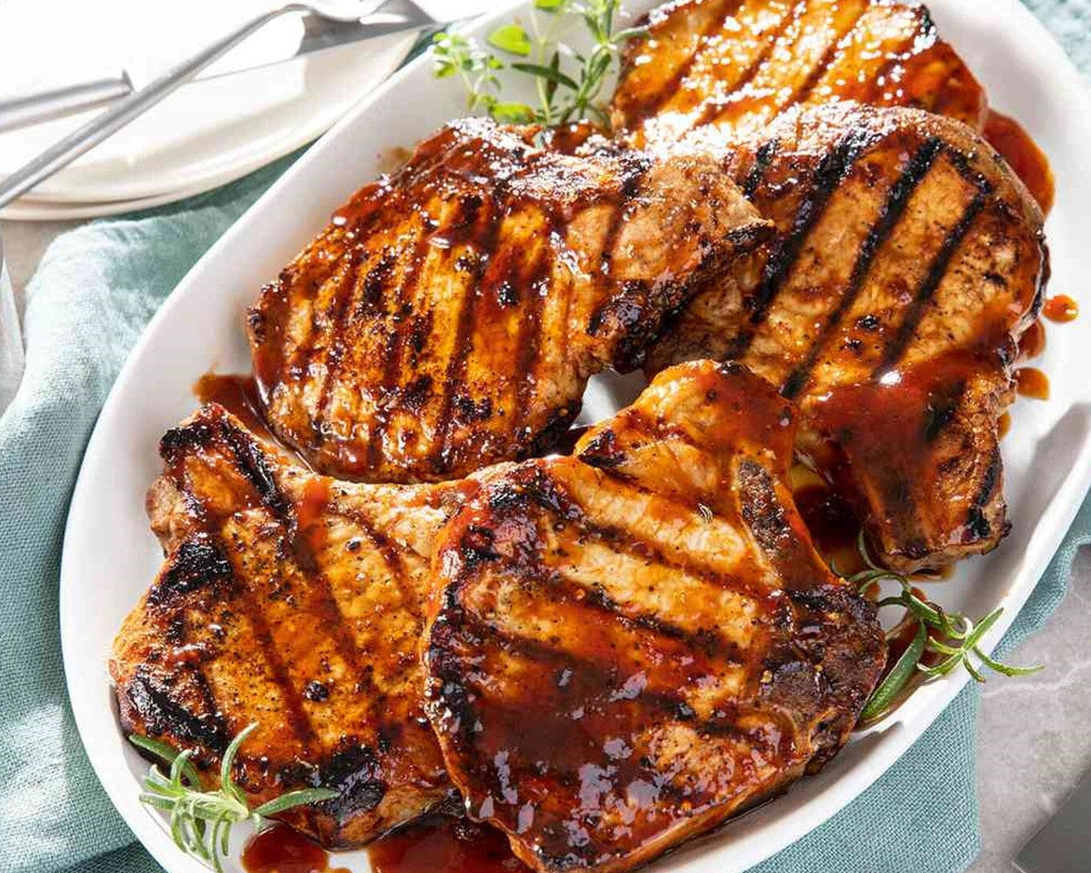 Chuletas de centro de cerdo | 800 g (aprox)