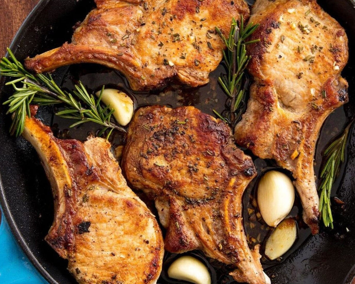 Chuletas de centro de cerdo | 800 g (aprox)