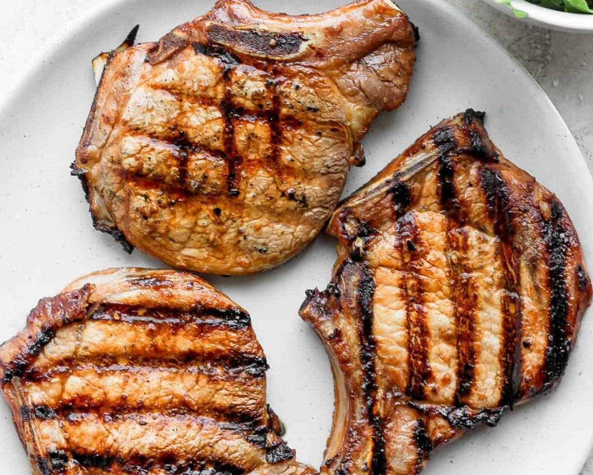 Chuletas de centro de cerdo | 800 g (aprox)