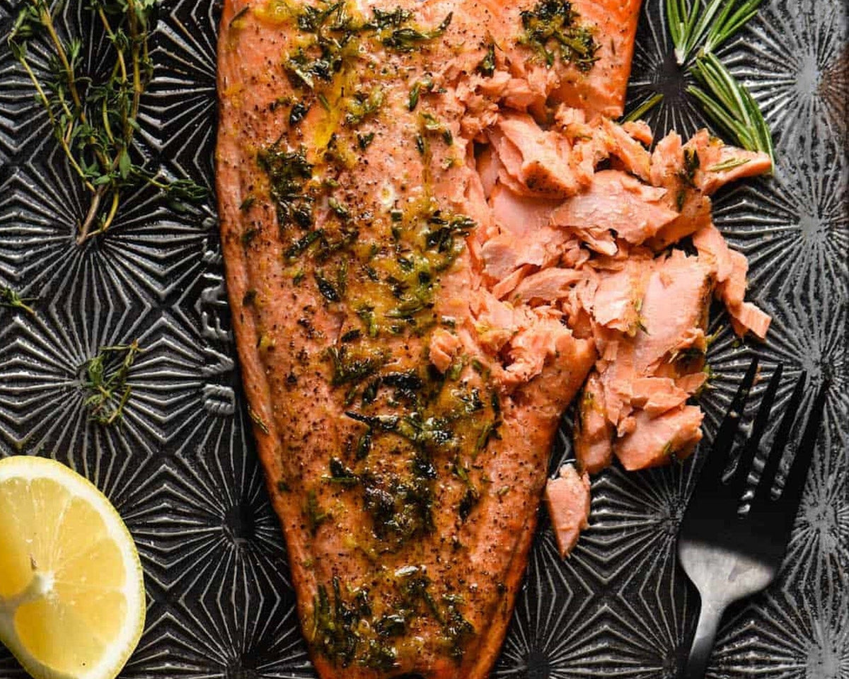Una extraordinaria preparación de nuestros filetes de salmón austral