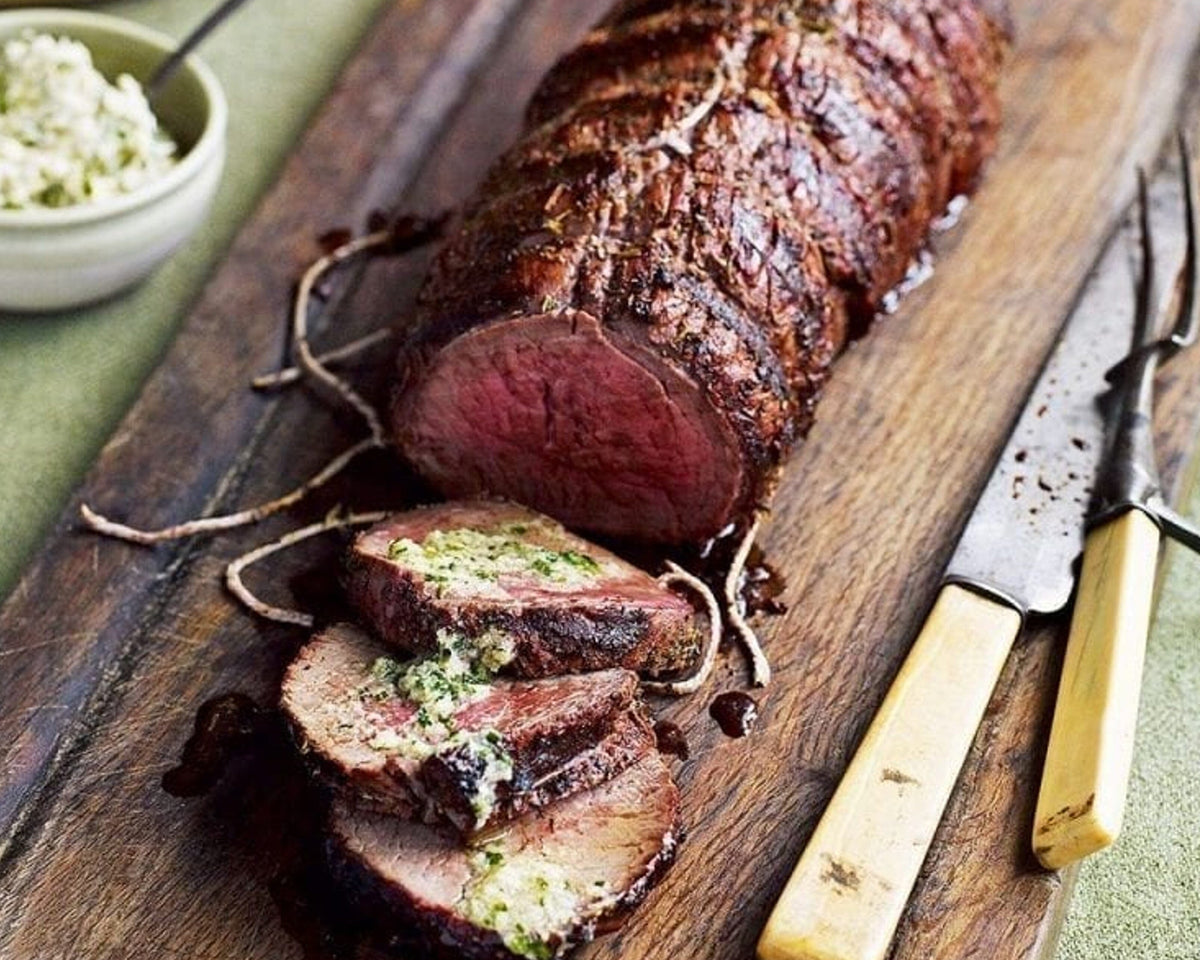 Filete de vacuno en su cocción ideal.