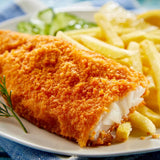 Filetes de merluza congelada apanados | 1 kg