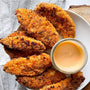 Filetillos de pollo crocantes son la opción cuando no quieres pasar mucho tiempo cocinando