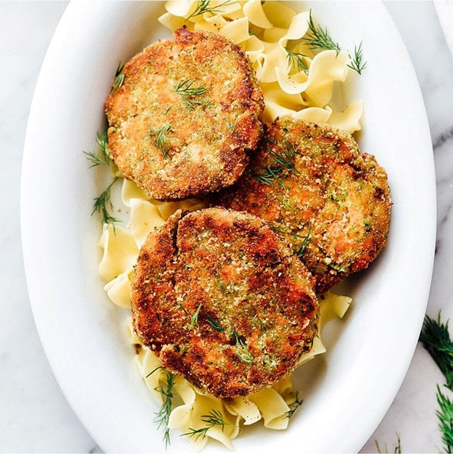 Hamburguesa de salmón gourmet | 4 unidades de 100 g