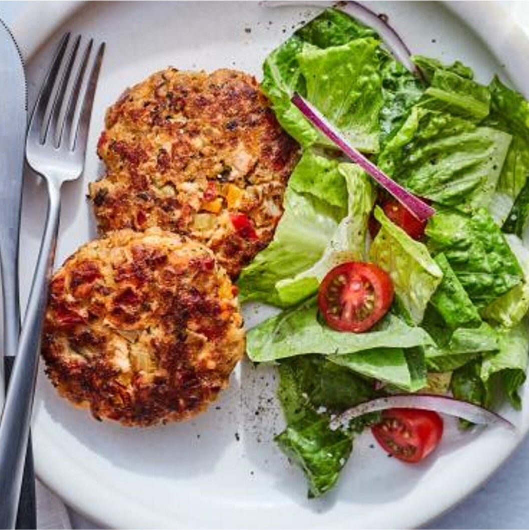 Hamburguesa de salmón gourmet | 4 unidades de 100 g