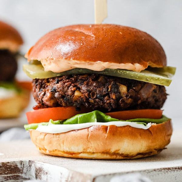 Hamburguesas veganas | poroto, lenteja y garbanzo |