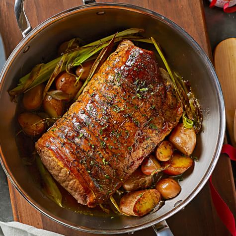 Lomo Centro de Cerdo preparada de 900 gramos, lista para disfrutar en familia